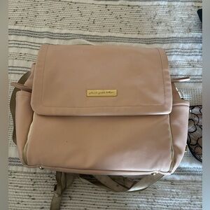 Pink diaper bag